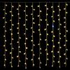 gloca Tenda 200LED 3m X 1m Filo Bianco Flash Bianco IP65 (Luce Gialla)