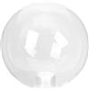 NUOBESTY Paralume in Vetro Trasparente Globo Ø5.91In Copertura Sfera Per Lampadari G9 Facile Installazione Ideale Per Illuminazione Interna E Decorazione Casa