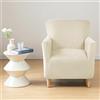 uyeoco Copripoltrona 1 Posto con Braccioli Relax Reclinabile Universale Copri Poltrona Elasticizzato Lavabile Rimovibile Fodera per Poltrona Poltroncine Relax Copertura per Poltrona Elettrica Reclinabile ( C