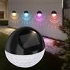 Aigostar Luce Solare LED Esterno,Gradiente di colore RGB,IP44 Impermeabile Lampade da Parete Auto On/Off Lampade Solari da Giardino,Luci Solari Esterno per Giardino,Patio,Recinzione,Cortile,4 Pezzi