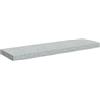 vidaXL Scaffale a Parete Grigio Cemento 80x23,5x3,8 cm in MDF