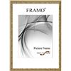 FRAMO Cornice foto barocco 36 x 45 cm in legno massello | vecchio-Dorato | Colore/dimensione selezionabile | Cornice antica d'epoca retrò N°109