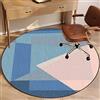 EYZO Tappetino per Sedia da Ufficio, Rotondo 80 cm, Antiscivolo,Sedia Protettiva Multiuso Chair Mats per Pavimenti in Legno Duro e Piastrelle AntiGraffio, Chairmat Tappeto per Sedie da Scrivania