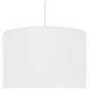 youngDECO Lampada da soffitto 2xE27, paralume rotondo in cotone Ø38cm, diffusore di luce aggiuntivo, lampada a sospensione per cameretta bambini, camera da letto, soggiorno. Prodotto nell'UE.