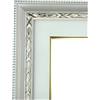 ITALIA CORNICI Maestri Artigiani I Cornice per Quadri Tele con Passepartout in Legno I Varie Misure I Personalizzabile I Noce Rosa Oro Crema (21 x 30 cm + Passepartout, Bianco)