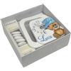 Regalami.shop bomboniera cm 11x12 in marmo di carrara personalizzabile, disponibile per tutte le cerimonie, completa di tutto, prodotto made in Italy (orsetto)