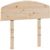 vidaXL Testiera 75 cm in Legno Massello di Pino