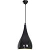 Chao Zan E27 Metallo Moderno Lampadario Illuminazione a Soffitto Lampada a Sospensione Plafoniera Luce A Soffitto Nero, per Ristorante Soggiorno
