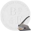 Easycosy Embosser per Libri Personalizzato, Mini Goffratrice Personalizzata con Testo, Timbri per Matrimoni Personalizzati, Ex Libris Timbro per Carte(Logo personalizzato)