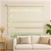 TENDE ARREDO TESSILE - Tenda a Rullo per Interni Predisposizione a Parete o Soffitto Made in Italy, con Catena a Comando Frizionata per Alzare-Abbassare (Night And Day-Beige, 100x300)