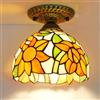 Mengjay Luci del soffitto lampada sospesa in vetro vintage Sala da pranzo Lampade da cucina lampada a sospensione retrò lampada a sospensione della camera da letto barretta