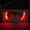 Zhongkaihua Kurapika - Lampada da tavolo a LED con silhouette ritagliata su carta dei personaggi dell'anime, luce notturna 3D con intaglio in carta, 16 colori RGB, per camera da letto, decorazione da