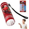 SRV Hub L'uomo ragno vendicatore Piccola Torcia LED Mini Torcia LED Super Luminosa con 9 LED, Il Nuovo Modello di Vendita, Luce Notturna in Alluminio con Cordino per Regali per Bambini | Rosso - 8,7 cm