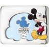 Valenti Argenti Valenti&Co_Cornice Portafoto dipinto con tecnica 3D_Argento_Mickey Mouse_Disney_13x18