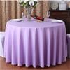 CIEEIN CIEHT Poliestere Tovaglia Rotonda Diametro 160cm-320cm Hotel Ristoranti Eventi Matrimonio Feste Copritavolo Resistente Viola diametro 160 cm