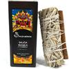 Samsara smudge di Salvia Bianca e Cannella - Incenso sacro naturale in foglie (Salvia e Cannella)