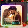 witfox Magnete da Frigorifero con Musica - Calamita Personalizzata, Targa Spotify Personalizzata per Coppie e Amici, Music Frigo Magnets con Foto e Canzone Spotify, Foto Personalizzato Idea Regalo