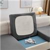 uyeoco Copriseduta Divano Elasticità Fodera per Cuscino del Divano Indipendente,Fodera per Sedile Divano Fodera Coprisedile, Protezione del Cuscino Sedile del Divano ( Color : #34 , Size : 3 seats - X (135-1