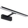 B·LED BARCELONA LED BARCELONA LED Applique LED Nero 4W con batteria ricaricabile e telecomando senza fili. Luce regolabile CCT 3000K/4000K/6000K - Timer e dimmer - Lampada da parete moderna