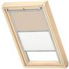 VELUX Tenda oscurante Duo, VELUX Originale per CK04, Beige con guida grigia