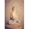 dszapaci Buddha Statua Pietra 30 cm portacandela statuetta da Giardino Scultura decorazione feng shui