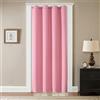 GYROHOME Tende per porte e finestre, colore rosa, con occhielli solidi, oscuranti, pannello singolo, per porte e finestre, 117 x 183 cm