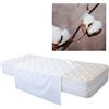 ROVESI Traverse Coprimaterasso Impermeabile in Cotone 80x240 cm Protezione Totale Letto matrimoniale, poltrone - Lavabile Oltre 200 Volte, Morbido, Traspirante, Assorbente