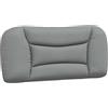 vidaXL Cuscino Testiera Hvar Grigio Chiaro 80 cm in Tessuto