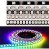 TOPXCDZ 1M DC5V WS2812 WS2812B striscia LED bianca PCB 144LEDs/m 5050 SMD RGB indirizzabile individualmente Pixel LED luce per decorazione domestica IP30 (solo strisce)