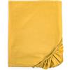 Intrecci Home Lenzuolo con Angoli Singolo, Lenzuolo Sotto in Raso di Puro Cotone Satin, 90x200+30cm, Made in Italy, Morbidezza Suprema, Elegante e Confortevole, Tinta Unita