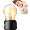 PRIMUZ Lampadina Notturna Da Scrivania, Lampadina Da Tavolo Retrò, Decorazioni Per Lampadine Per Illuminazione Domestica, Luci Originali Per Camera Da Letto, Sala Studio, Cameretta Per Bambini, Bar, Soggiorn