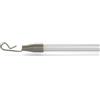 TENDAGGIMANIA Tiratenda Trasparente Frustino per Tende da Interno - Asta Apri Tenda in Plexiglas con gancio - Lunghezza 150 CM - Frusta Scorritenda per Tende a Pannelli e Tende su Binari