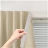 Sovtfides Cortinas Para Cuarto, Tende oscuranti autoadesive portatili per camera da letto, facili da installare, termiche, oscuranti, per cucina, camera da letto, 150 x 180 cm, beige, 1 pannello