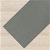IlGruppone Tappeto in Ciniglia Cucina Antiscivolo Made in Italy Passatoia Tinta Unita Antimacchia Multiuso Corridoio Soggiorno Lavabile in Lavatrice - 50x350 - Ciniglia Grigio