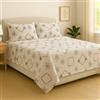 Corredocasa Completo Letto Lenzuola in Pile Coral Soffice Caldo Top QUALITA' Made in Italy- Set Sotto Sopra e Federe Fantasia Super Extra Morbido per un Caldo Inverno (Una Piazza e Mezza)