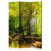 murando - Paravento da Interno Alberi 135x172 cm 3 Pannelli - Stampa Bilaterale su Tela in TNT - Separe per Ufficio Ambienti Paraventi Decorazioni Moderno Soggiorno - Autunno c-B-0354-z-b