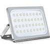 Viugreum Faretto a LED da 200W, IP67 Resistente all'acqua Faro LED Esterno, Luce Bianca 6500K, 16000LM, Illuminazione per Esterni, Faretti LED Esterno Ideali per Giardino, Parco, Garage e Piazzale