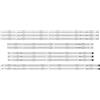 NIBOTT 10 pz Striscia di Retroilluminazione A LED Misura for LG 60 Pollici 60UJ63 60UJ63_UHD_A 60UJ6300-UA 60UJ6050-UA 60UJ634V 60UJ6500 NC600DGE-AAFX3 AAFXC