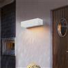 GZZBMY LED Applique da Parete Esterni Impermeabile IP65 Alluminio Iluminazioni per Pareti Moderna Lunga Lampada da Parete Interno/Esterno Corridoio Balcone Giardino Terrazzo (Bianco Luce Naturale,50cm)