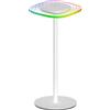 TEK ONE Tecnologia Lampada da Tavolo RGB Ricaricabile - Sensore Touch, Luce Bianca 3000K e Multicolore, Base in Metallo, Design Moderno, USB
