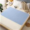 Hearda Traversa Assorbente Lavabile per Letto Anziani e Bambini - Coprimaterasso Impermeabile per Incontinenza Adulti - Traversine Morbide Riutilizzabili, Tinta Unita (Azzurro chiaro,180x200cm)