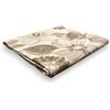SpazioTessile Copritutto Arredatutto Telo arredo Copridivano Copriletto Multiuso Letto Divano Fantasia (Flowers Beige 66, 170x280 Singolo)