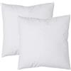 Russo Tessuti 2 Pezzi Coppia Anima Imbottitura Cuscino Microfibra Divano Poltrona Letto 60x60