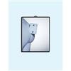Seletti 17101 Two of Spades, Specchio Toiletpaper, 17.5 x 23 cm, Nero