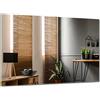 Tulup Specchio da Parete 60x40 cm Vetro Temperato al Bagno Salone Camera da Letto