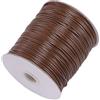 Wambere 1,5 mm x 10 m Cordoncino cerato, corda cerata, cordino cerato, corda di cera, cordoncino di cotone cerato, corda di cuoio cerata, corda di cuoio, per lavori manuali, cordino per gioielli, per