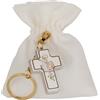 PuntoCasaStore 12 pz Clip Bag con Portachiavi cresima 8x10 cm bomboniera portaconfetti