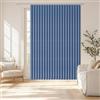 Generic Tende per Porte Personalizzate, Tende divisorie plissettate, Tende plissettate per bagni, studi e camere da Letto-Dark Blue- W150xH220cm