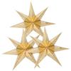 SHINEOFI 3pezzi Lanterna Stella Carta Paralume Punte Coprilampada Stella Traforata Per Decorazione Inclusi Per Camera Da Letto e Soggiorno