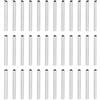 UNICRAFTALE 500 Pc Acciaio Inossidabile Perline Tubo Perline Distanziali Ricerca di Gioielli (15X1,5Mm, Foro: 1Mm)